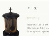 Лампада на кладбище F-3. Лида ул. Советская 21а - фото 1