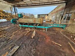 Ленточная пилорама на гидравлике( аналог Wood Mizer LT-40). Оснащена кантователем, концера