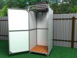 Летний душ в Гомеле с подогревом 1х1, с раздевалкой 1,2х1 и с тамбуром 2х1 бак от 55 л. - фото 3