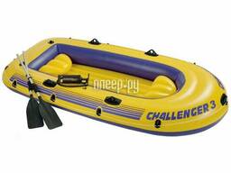 Лодка Intex Challenger-3 Set 68370