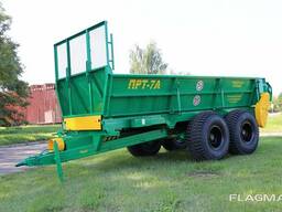 Machine PRT-7A for solid organic fertilizers application