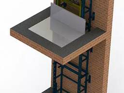 Мачтовые консольные тросовые и цепные грузовые подъёмники