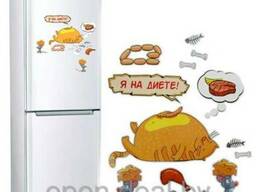 Магнит интерьерный на холодильник Большой - Я на диете