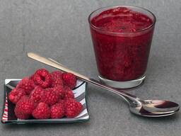 Малиновое пюре (полуфабрикат) асептического консервирования