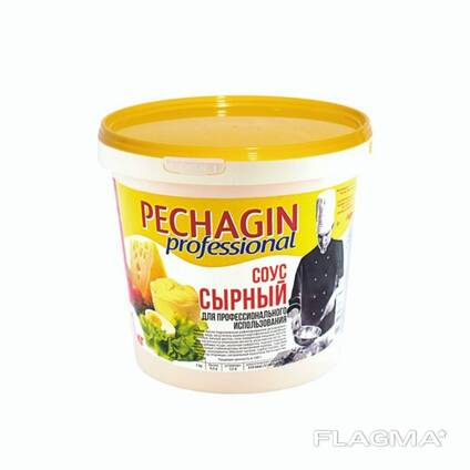 Соус сырный 56% "Pechagin Professional" ведро 10 кг. Без ГМО