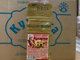Масло подсолнечное, рафинированное, дезодорированное, вымороженное 1 сорт 0,8 л.
