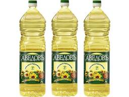 Масло подсолнечное ТМ Аведовъ 1л.