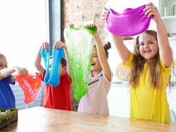 Мастер класс по Слаймам на детский праздник