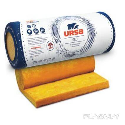 Маты теплозвукоизоляционные URSA 40 RN М-11 (1) 10000-1200-100 (1,2м3/12 м2)