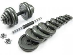 Металлические гантели Atlas Sport Набор металлических гантелей Atlas Sport 40 кг