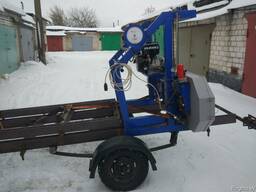 Мобильная пилорама бензиновая