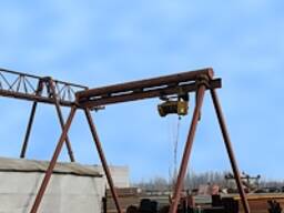 Мобильный козловой кран