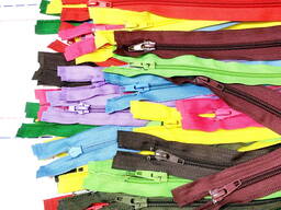 Молния витая Тип 5/1 100 см в ассортименте цветов