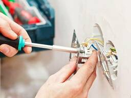 Электромонтажные работы.