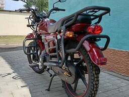 Мопед ХОРС Альфа с дугами Серебристый