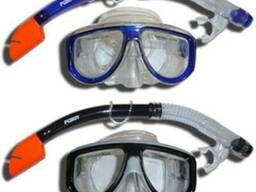 Набор для плавания (маска+трубка) FORA M9