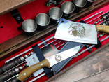 Набор для шашлыка и гриля в чемодане «Царский №2» Кизляр России 18 предметов - фото 1