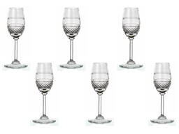 Набор рюмок, 6 шт. , 80г. Хрусталь