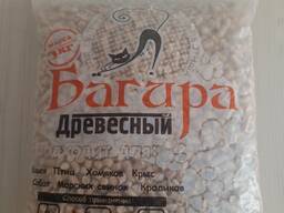 Наполнитель для туалетов домашних животных древесный Багира3 кг оптом