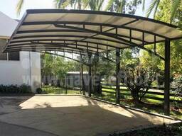 Навесы Ворота Конструкции