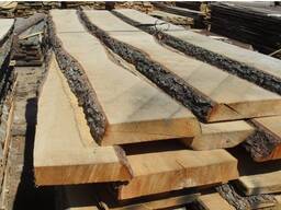 Необрезную доску из берёзы