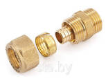 Ниппель 16(2.0)х1/2 нар. для трубы PEX General Fittings - фото 1