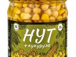 Нут консервированный кукуруза