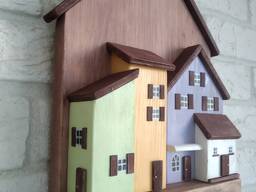 Объемное панно ключница