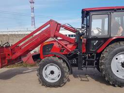 Снегопогрузчик модели ПФС-0,75БКУ-1 на базе трактора «Беларус-92П»