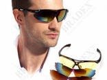 Очки спортивные солнцезащитные с 5 сменными линзами в чехле, - фото 1