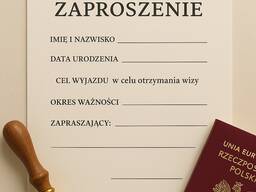 Оформление приглашений на работу в Польшу