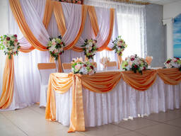 Декор свадебного зала: как выполнить своими руками