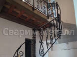Поручни сварные, с элементами ковки (перила) - фото 3