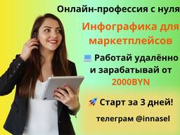 Онлайн-профессия с нуля. Инфографика для маркетплейсов