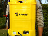 Опрыскиватель садовый аккумуляторный DEKO DKSP10 Li-Ion 16 л 065-0954 - фото 2