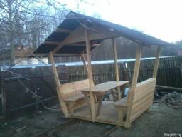 Отделка деревом