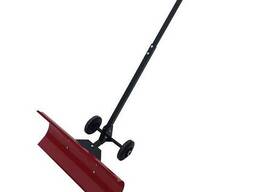 Отвал ручной для уборки снега на колесах