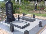 Бюджетный Памятник из гранита на 1 чел. портрет, под ключ. Лида и обл - фото 2