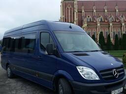 Пассажирские перевозки микроавтобусами 8,15,20 мест