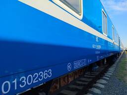 Пассажирский вагон МОДЕЛЬ 3.572 с тележкой узкой и широкой колеи