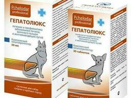 Гепатолюкс для собак (таблетки) Pchelodar Гепатолюкс для собак (таблетки) 50 табл/уп,