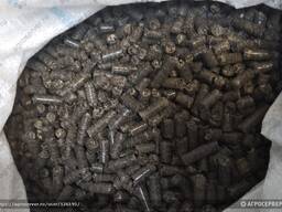 Пеллеты из лузги подсолнечника