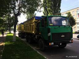 Вывоз дров, щепы, отсева, снега самосвалом