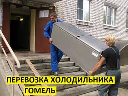 Перевозка холодильника с грузчиками Гомель