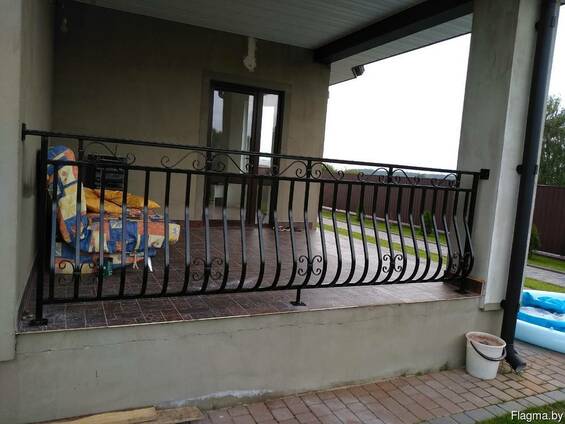 Ограждения балкона - Купить металлическое ограждение для террасы в Москве и Московской области