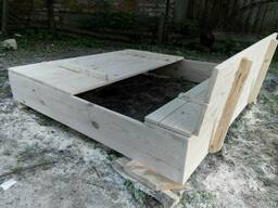 Песочница трансформер деревянная