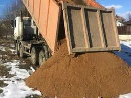 Песок сеяный (1,2 класс) 30 тонн
