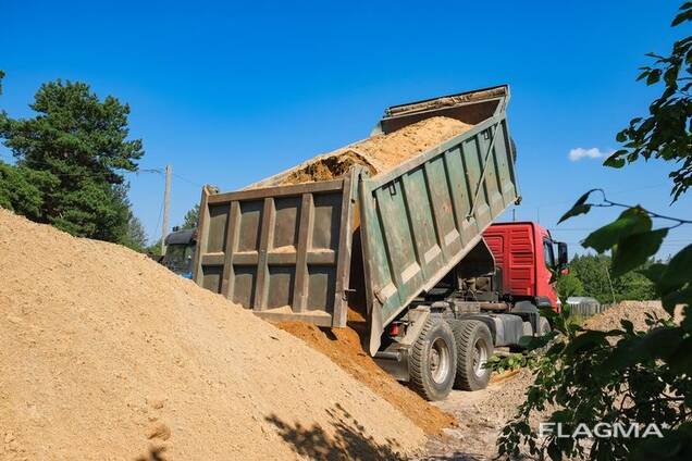 Песок строительный с доставкой