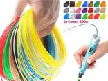Пластик PLA для 3D ручки (Разные цвета на выбор) 1 моток -10м. Чернила для 3Д ручки - photo 1
