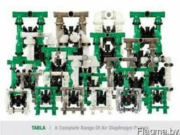 Пневмоприводный диафрагменный самовсасывающий насос.